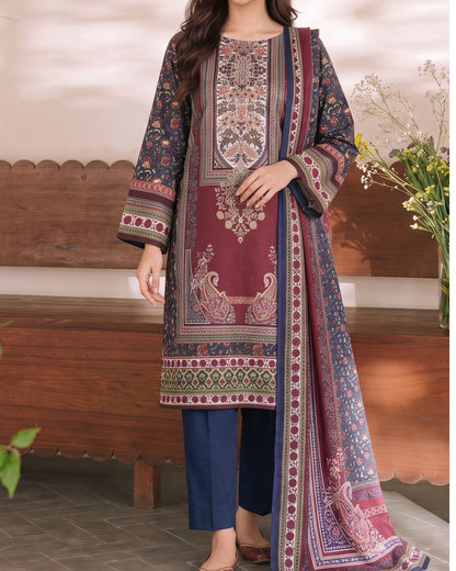 Daman Midsummer Cambric 3pc by VS Textiles | D. 978