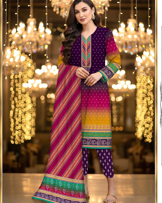 Grace Classic Lawn 3PC – Soft Lawn | Al-Hamra Textiles