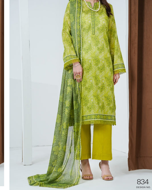 Shahkar Digital Bana Dora Lawn 3PC by VS Textiles