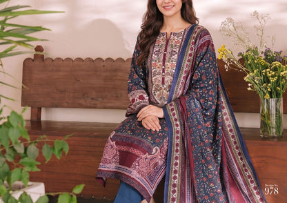 Daman Midsummer Cambric 3pc by VS Textiles | D. 978