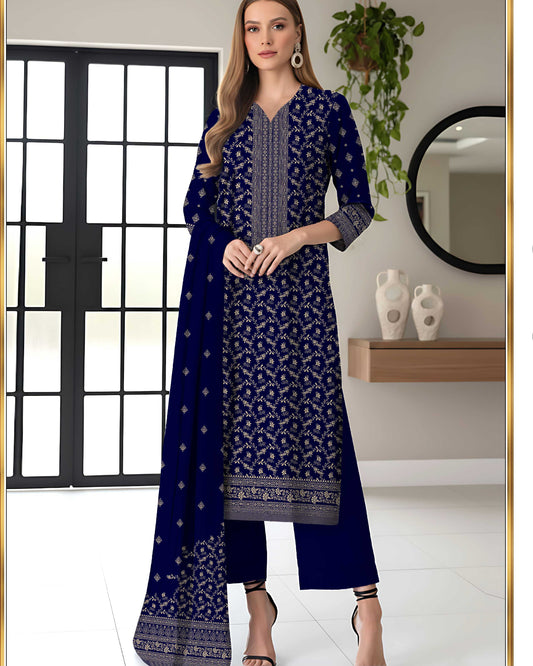 Grace Classic Lawn 3PC – Soft Lawn | Al-Hamra Textiles