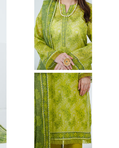 Shahkar Digital Bana Dora Lawn 3PC by VS Textiles