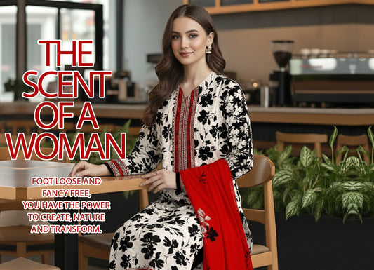 Grace Classic Lawn 3PC – Soft Lawn | Al-Hamra Textiles