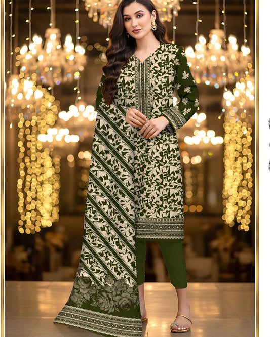 Grace Classic Lawn 3PC – Soft Lawn | Al-Hamra Textiles