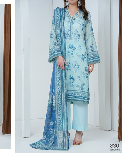 Shahkar Digital Bana Dora Lawn 3PC by VS Textiles