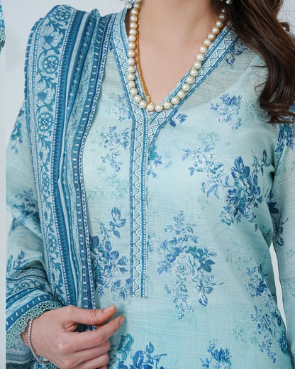 Shahkar Digital Bana Dora Lawn 3PC by VS Textiles