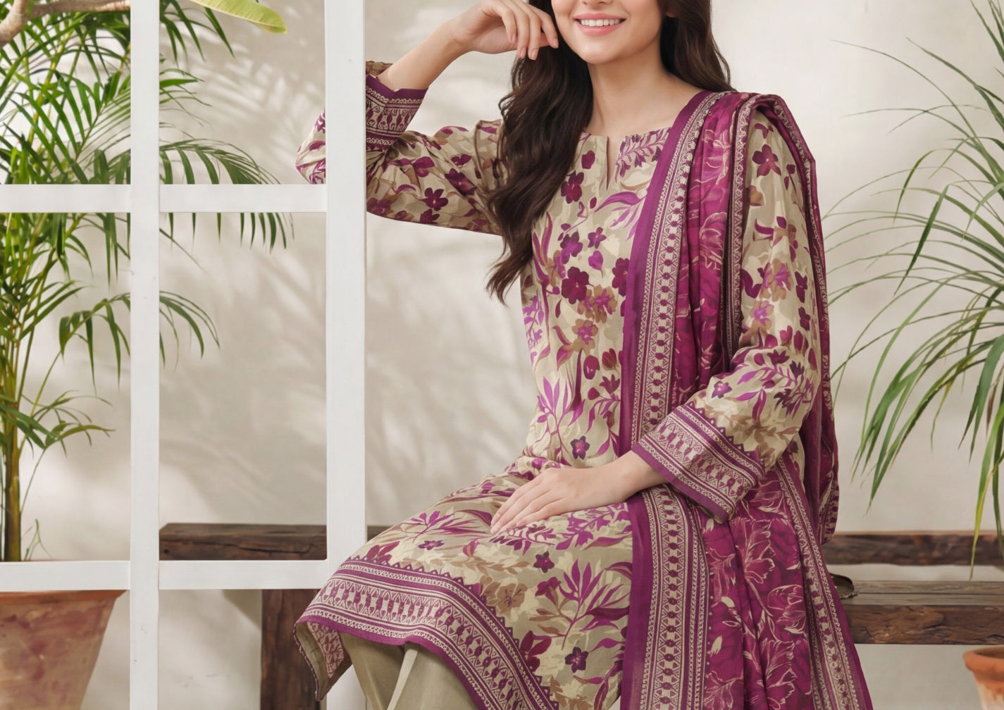Daman Lawn 3PC | VS Textiles
