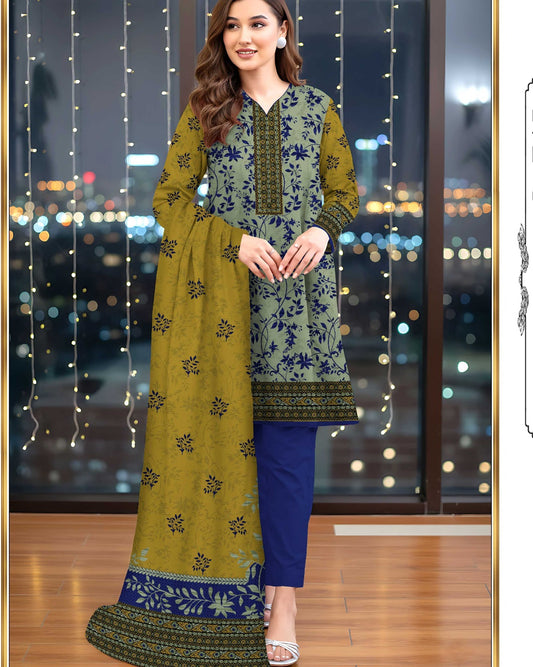 Grace Classic Lawn 3PC – Soft Lawn | Al-Hamra Textiles