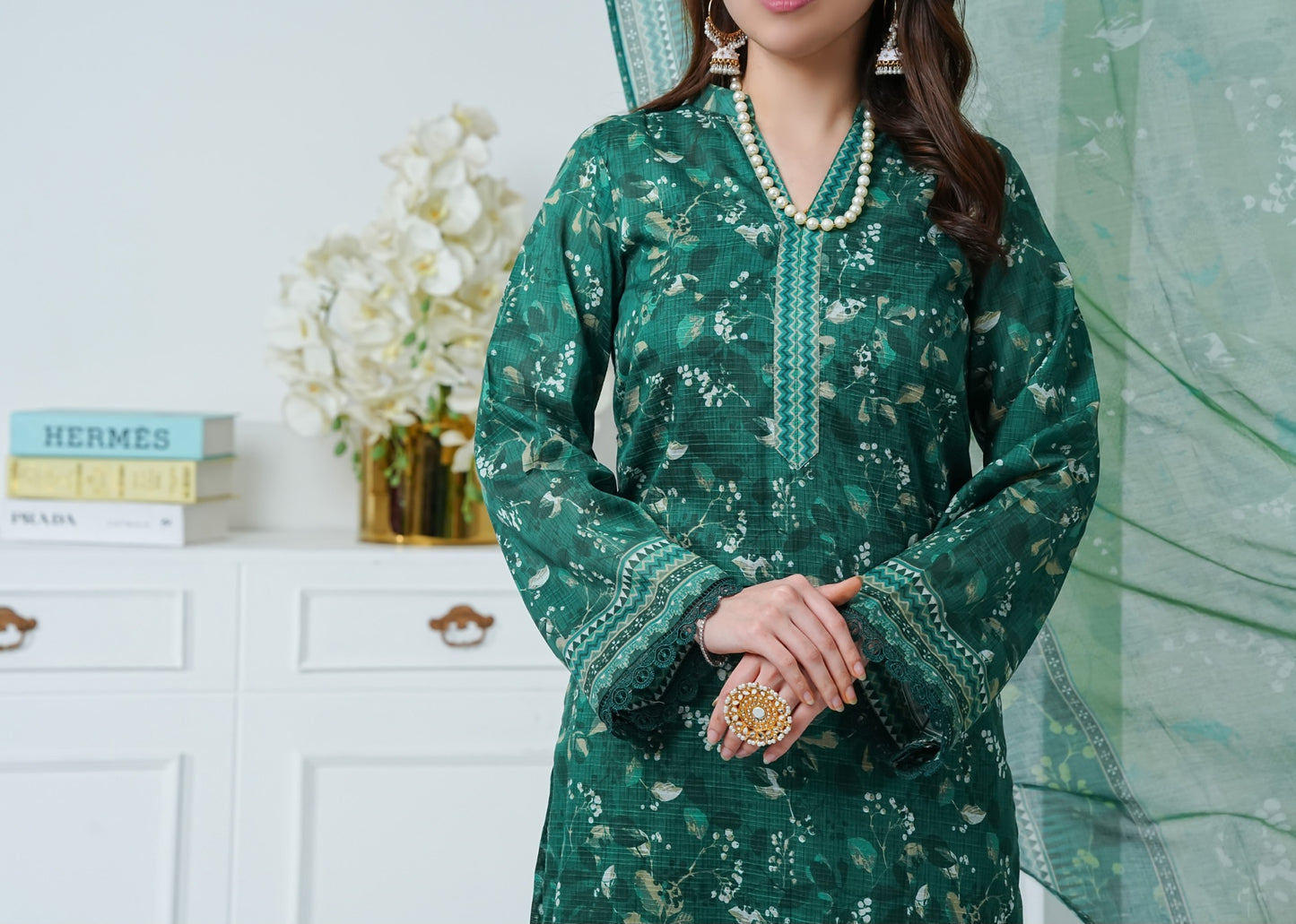 Shahkar Digital Bana Dora Lawn 3PC by VS Textiles