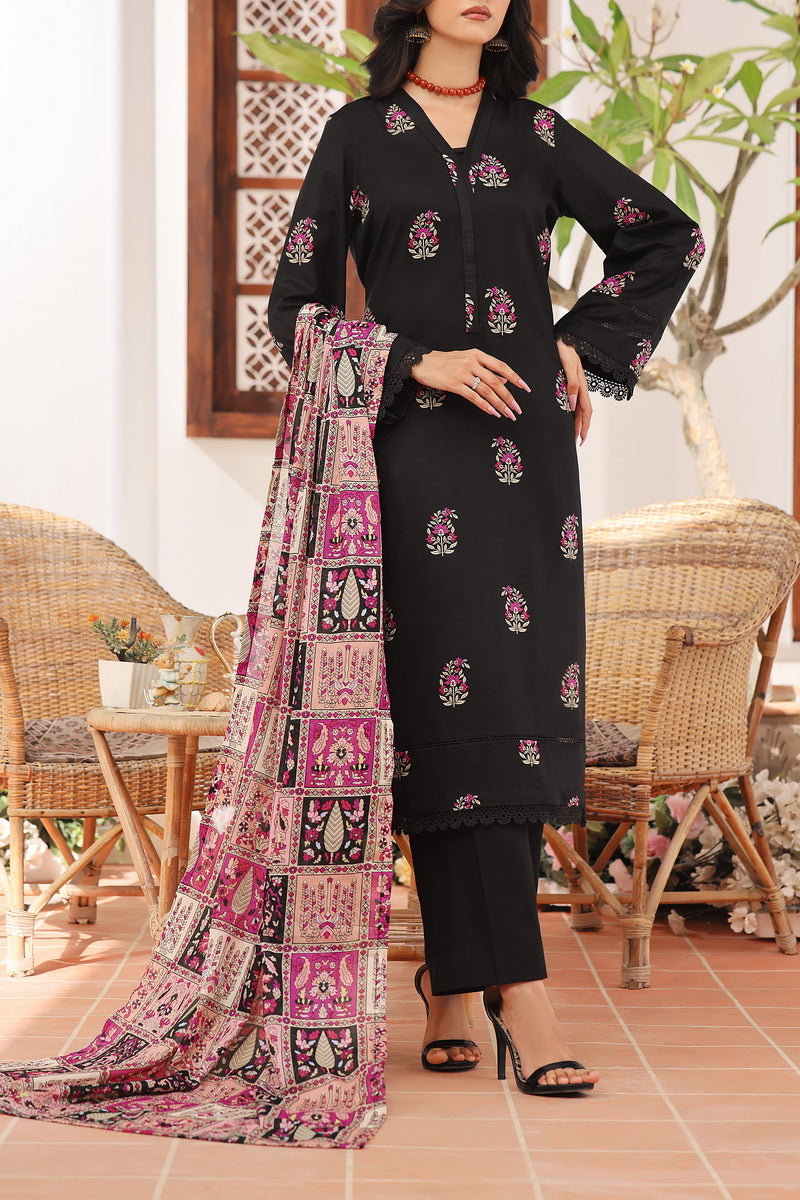 Daman Lawn 3Piece Unstitched | VS Textiles