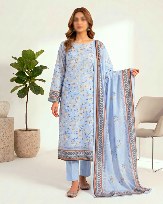 Maria Digital Lawn 3PC
