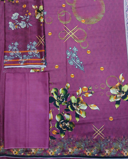 Daman 3piece Tana Dora Lawn with Tana Dora Dupatta