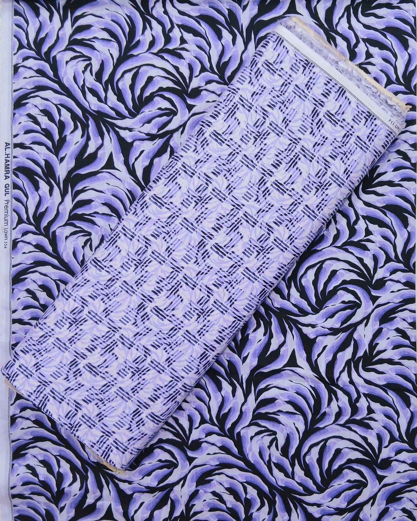 Gul Premium Lawn 2pc | Unstitched |  Al-Hamra Textiles.