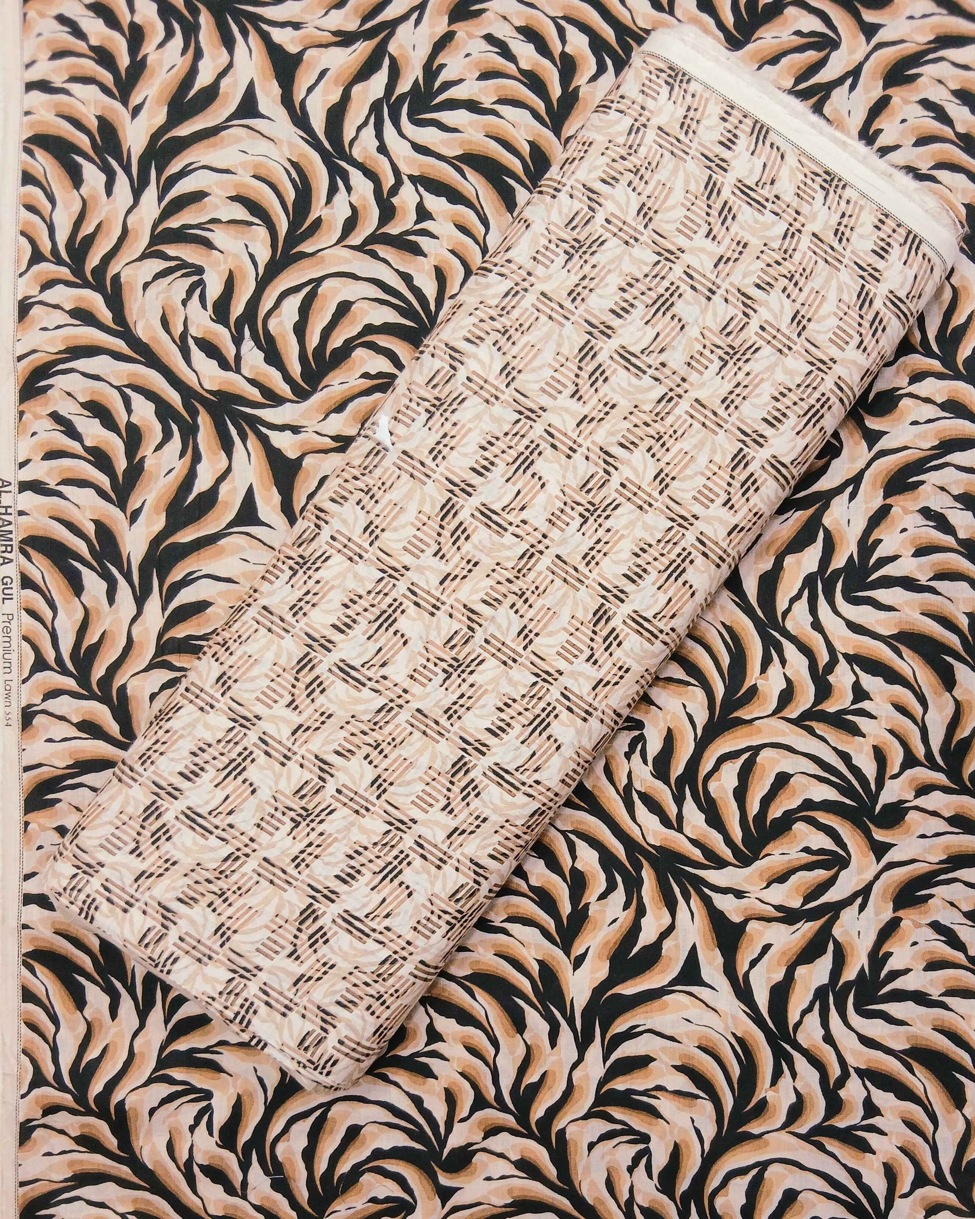 Gul Premium Lawn 2pc | Unstitched |  Al-Hamra Textiles.