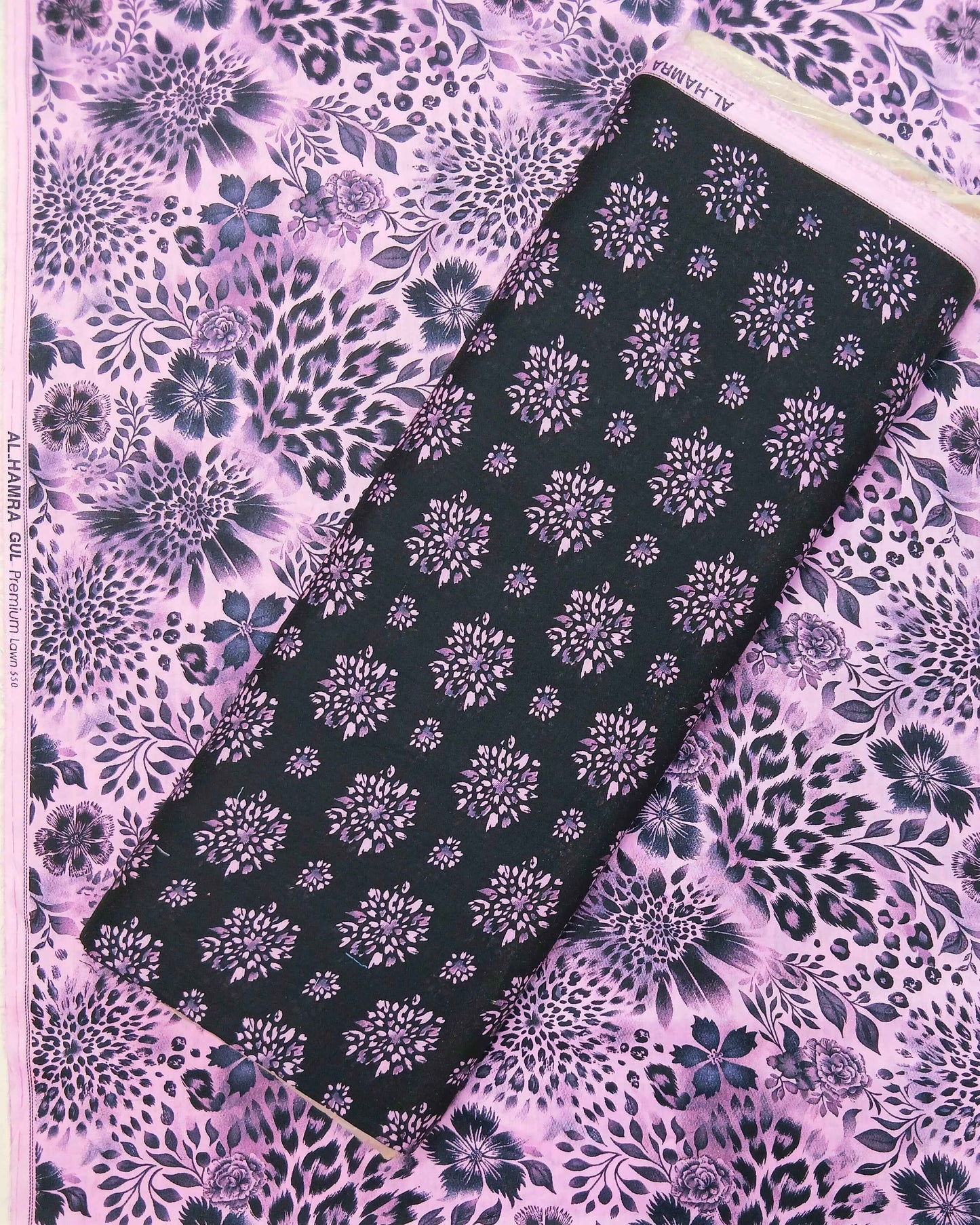 Gul Premium Lawn 2pc | Unstitched |  Al-Hamra Textiles.