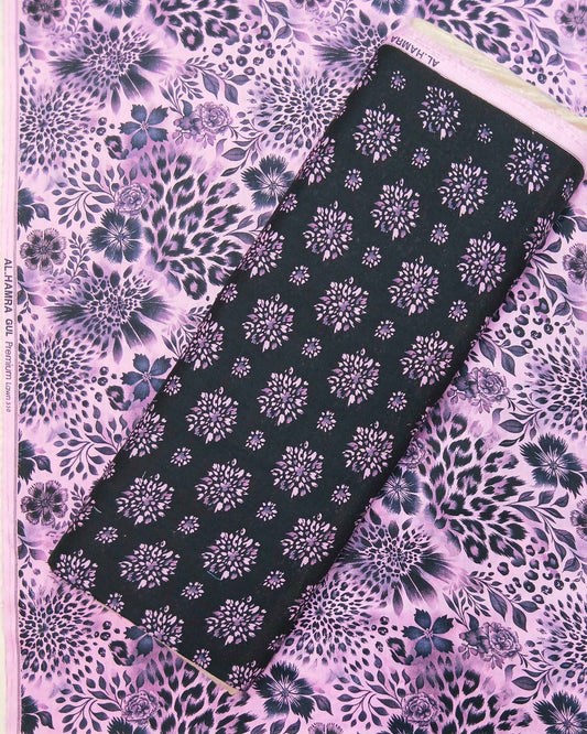 Gul Premium Lawn 2pc | Unstitched |  Al-Hamra Textiles.