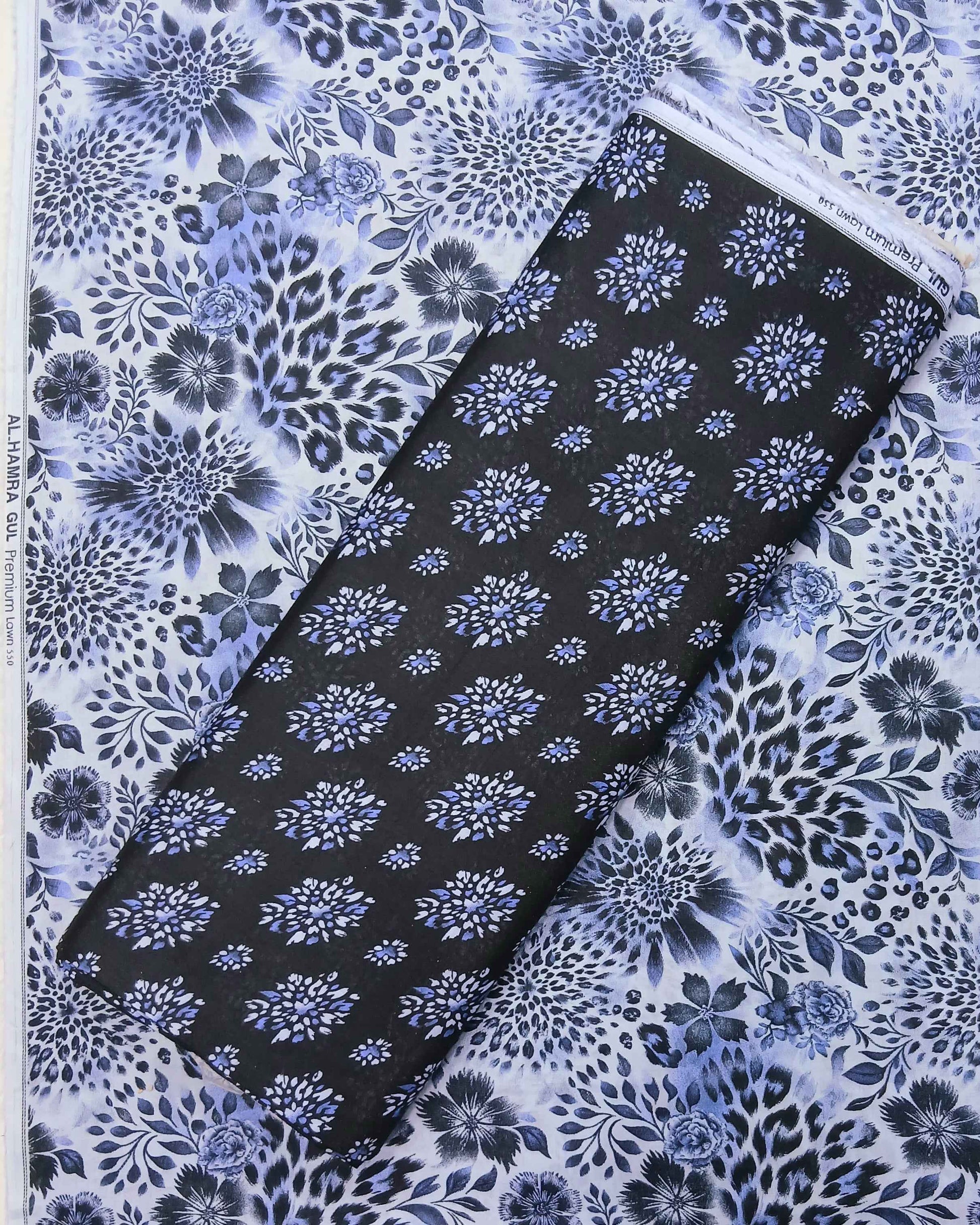 Gul Premium Lawn 2pc | Unstitched |  Al-Hamra Textiles.