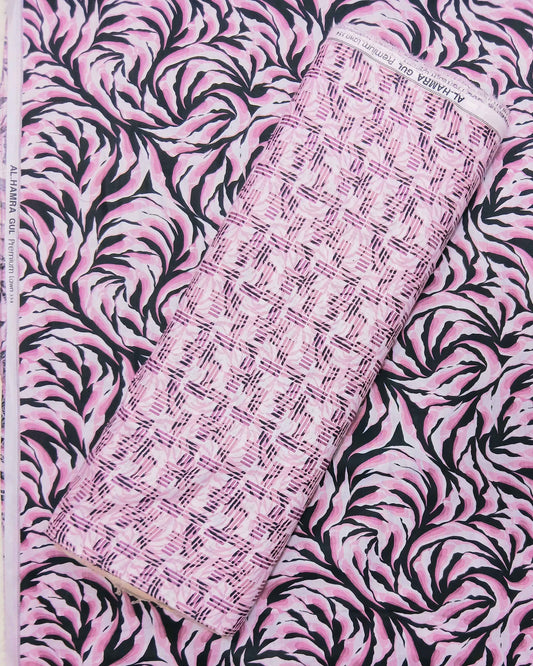 Gul Premium Lawn 2pc | Unstitched |  Al-Hamra Textiles.