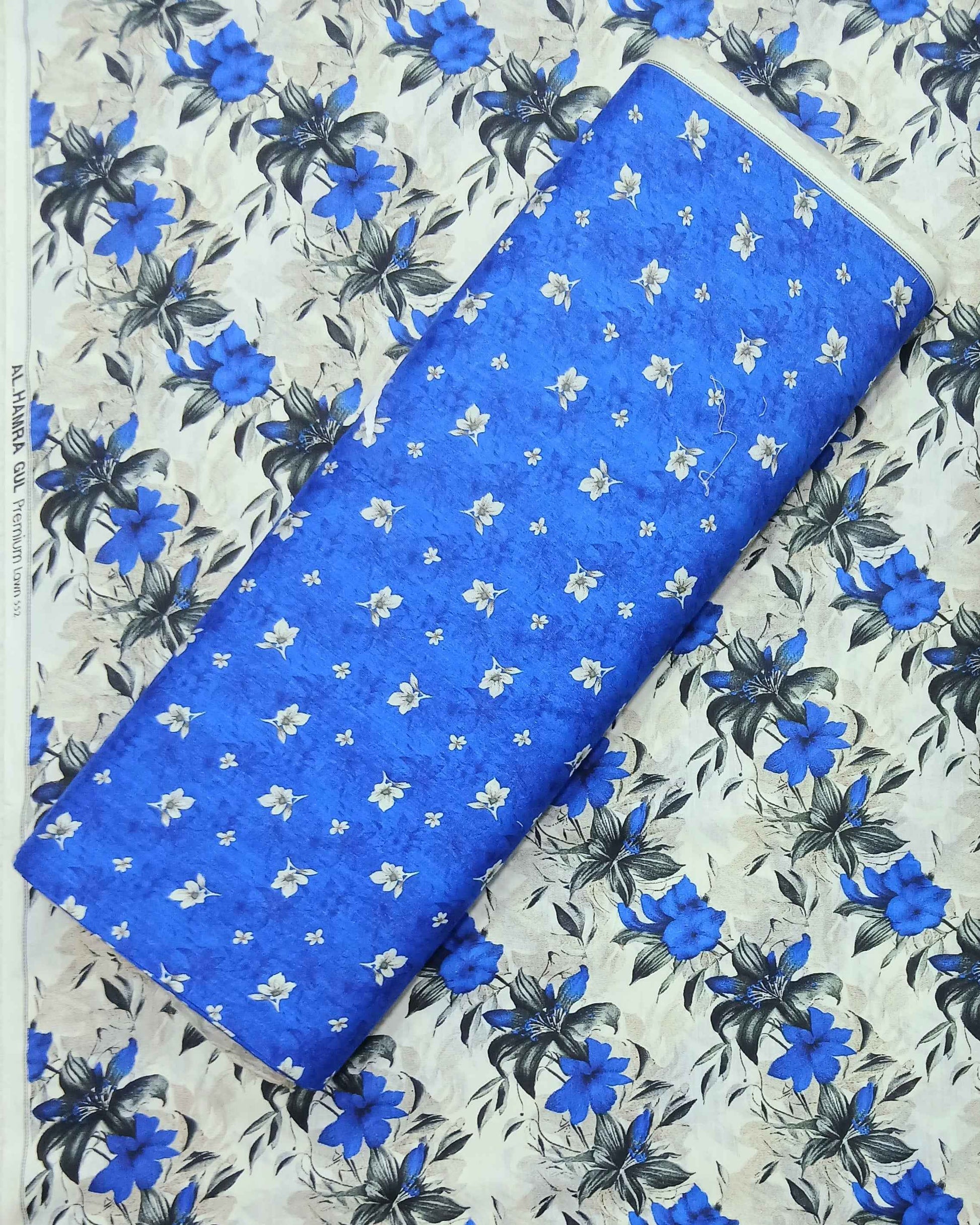 Gul Premium Lawn 2piece | Unstitched |  Al-Hamra Textiles.