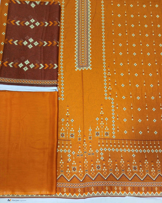 Marjan Digital Lawn 3pc by Ajwa Textiles