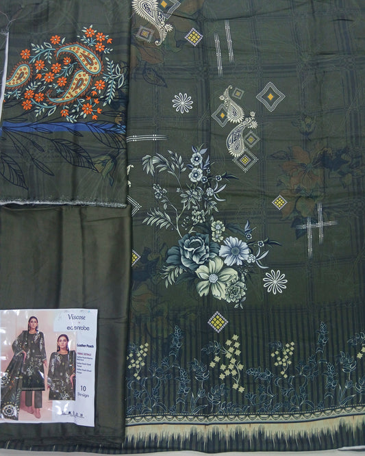 3pc Digital Marina with Marina Shawl - Nagina Cotton Emporium