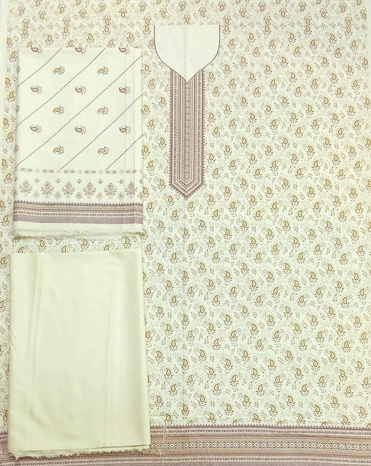 BS Premium Pashmina 3-Piece Suit