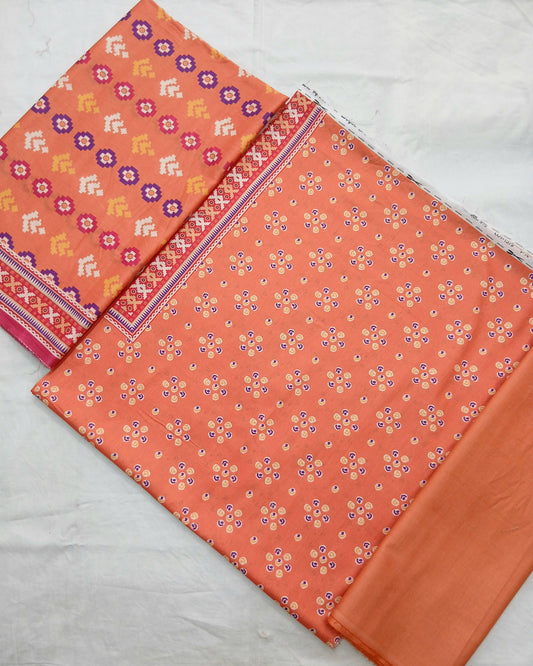 Hina Digital Lawn – 3 Piece Unstitched