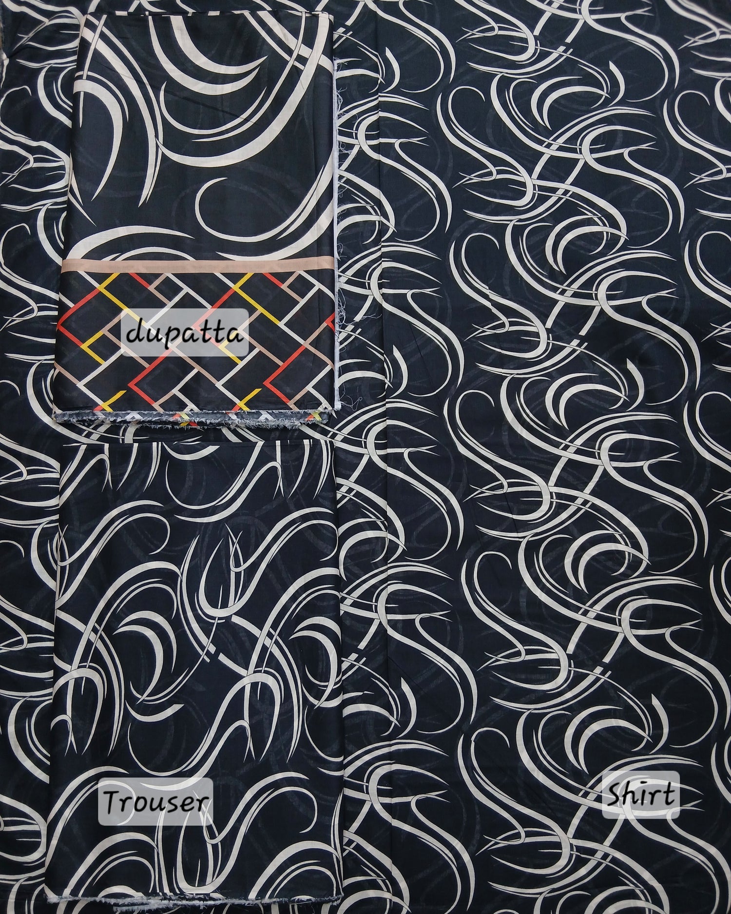 Colorita Digital Lawn | Premium 3-Piece Suit