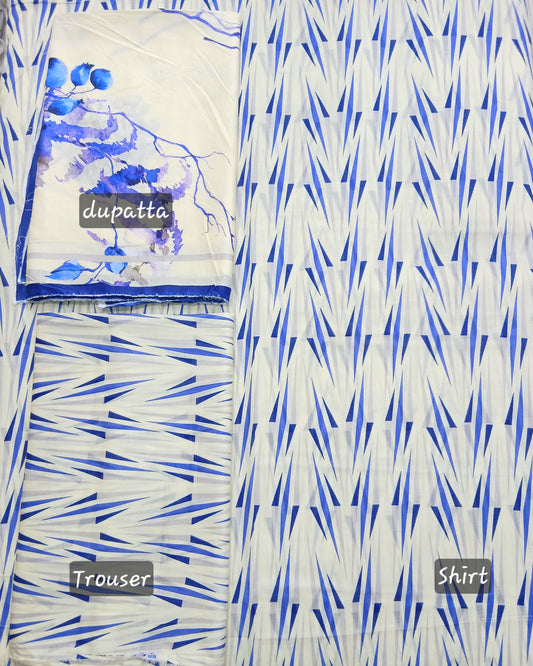 Colorita Digital Lawn | Premium 3-Piece Suit