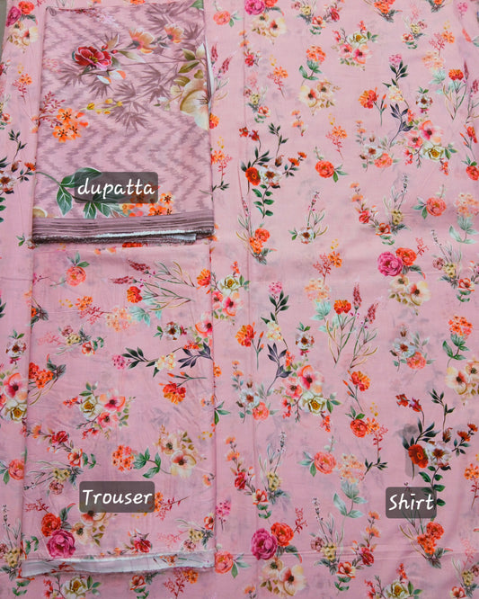 Colorita Digital Lawn | Premium 3-Piece Suit