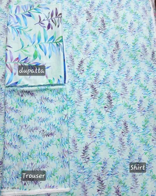 Colorita Digital Lawn | Premium 3-Piece Suit