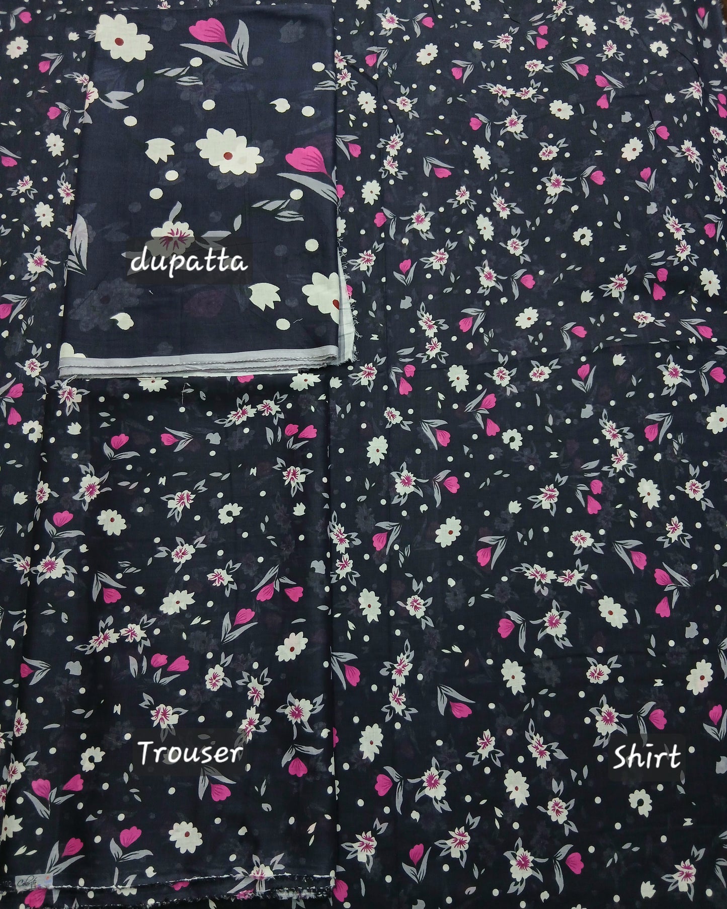 Colorita Digital Lawn | Premium 3-Piece Suit