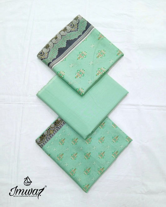 Maria Digital Lawn 3PC Suit by Imwaj