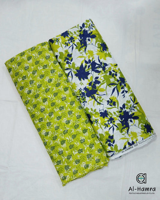 Gul Premium Lawn 2PC | Al-Hamra Textiles