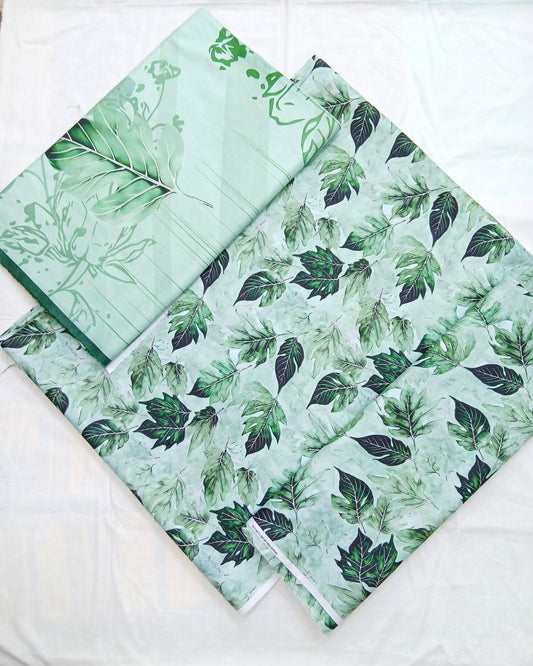 Kasturi Digital Lawn Cotton 3pc Unstitched Suit