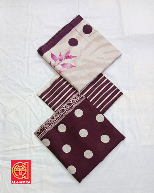 Grace Classic Lawn 3PC – Soft Lawn | Al-Hamra Textiles