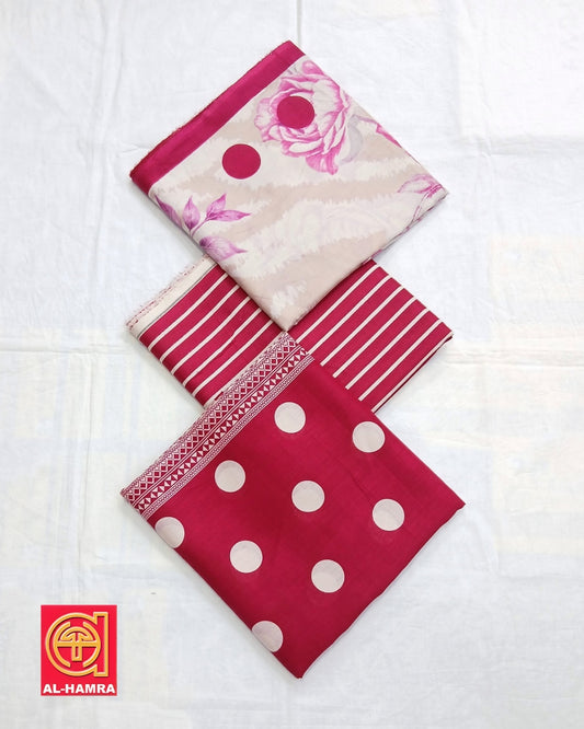 Grace Classic Lawn 3PC – Soft Lawn | Al-Hamra Textiles