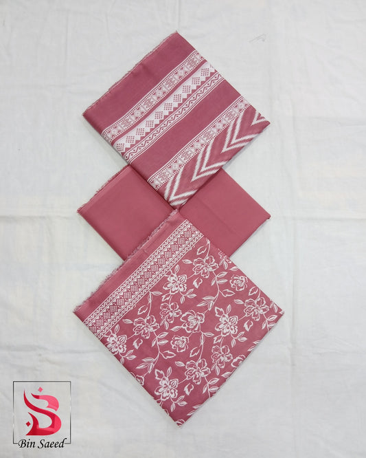 Bin Saeed Digital Lawn 3PC