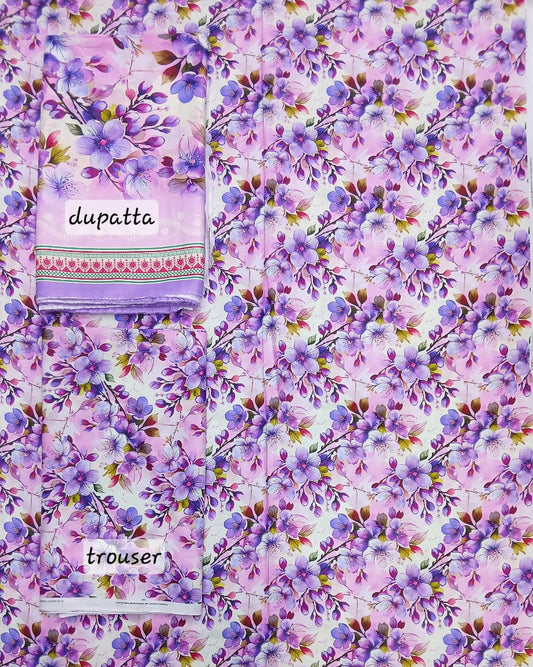 Kasturi Digital Lawn 3pc