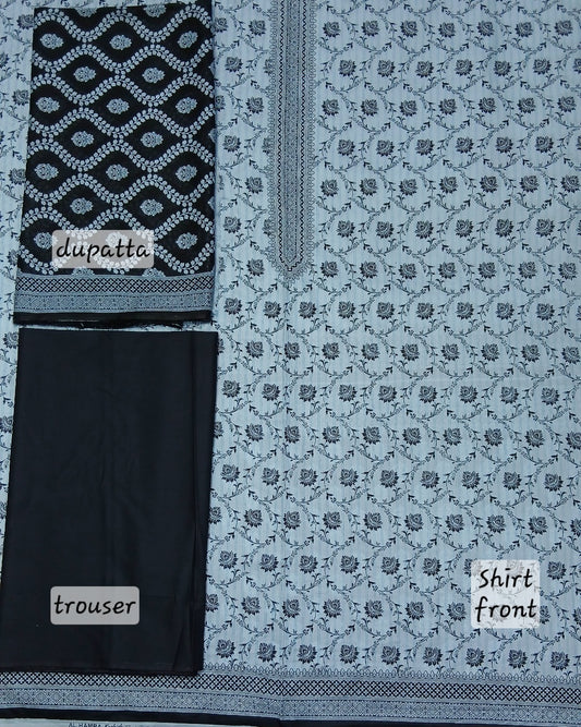Kashish Classic Lawn 3PC | Al-Hamra Textiles