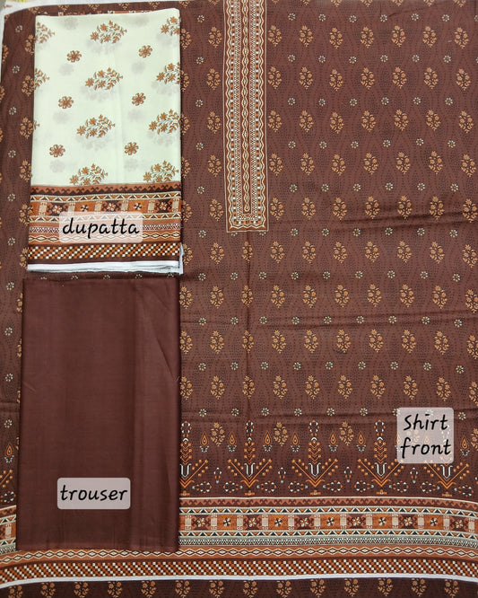Maria Digital Lawn 3PC