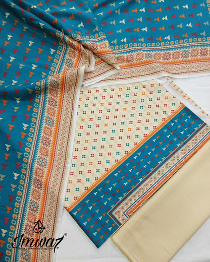Maria Digital Lawn 3pc by Imwaj
