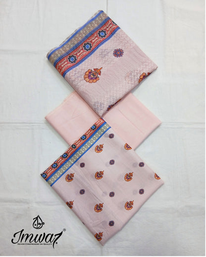 Virsa Jacquard Lawn 3pc Unstitched Suit by Imwaj