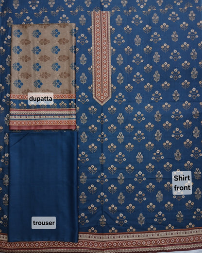 Jasmine Digital Classic Lawn 3Pc