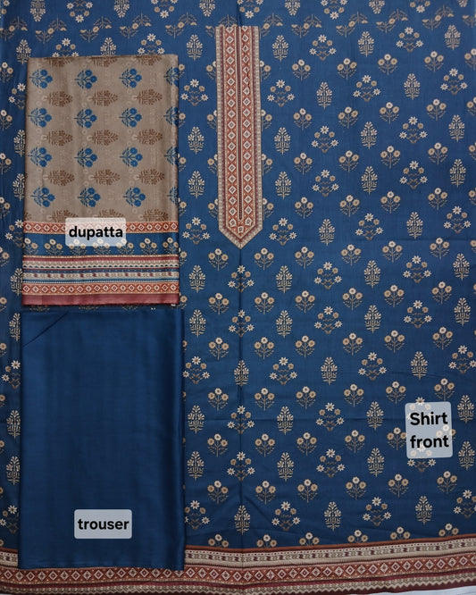 Jasmine Digital Classic Lawn 3Pc