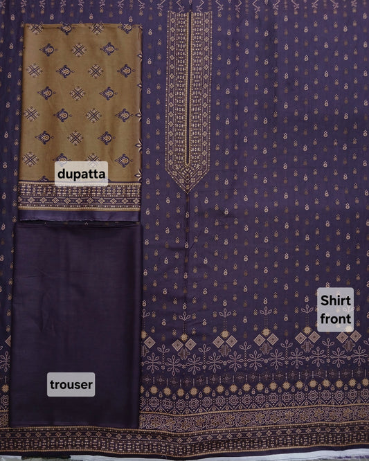 Jasmine Digital Classic Lawn 3Pc