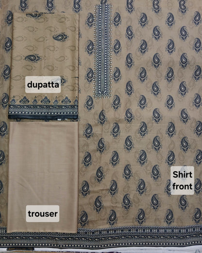 Jasmine Digital Classic Lawn 3Pc