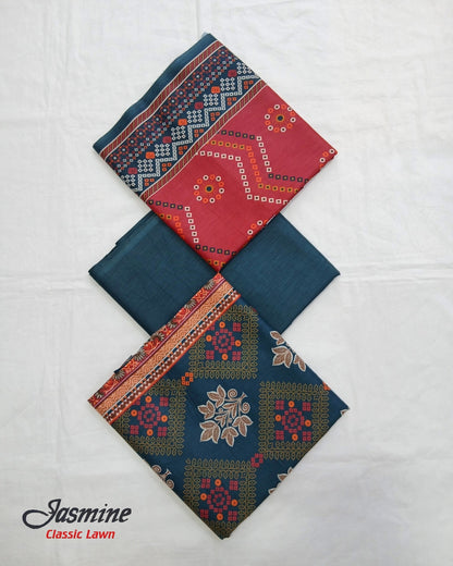 Jasmine Digital Classic Lawn 3Pc