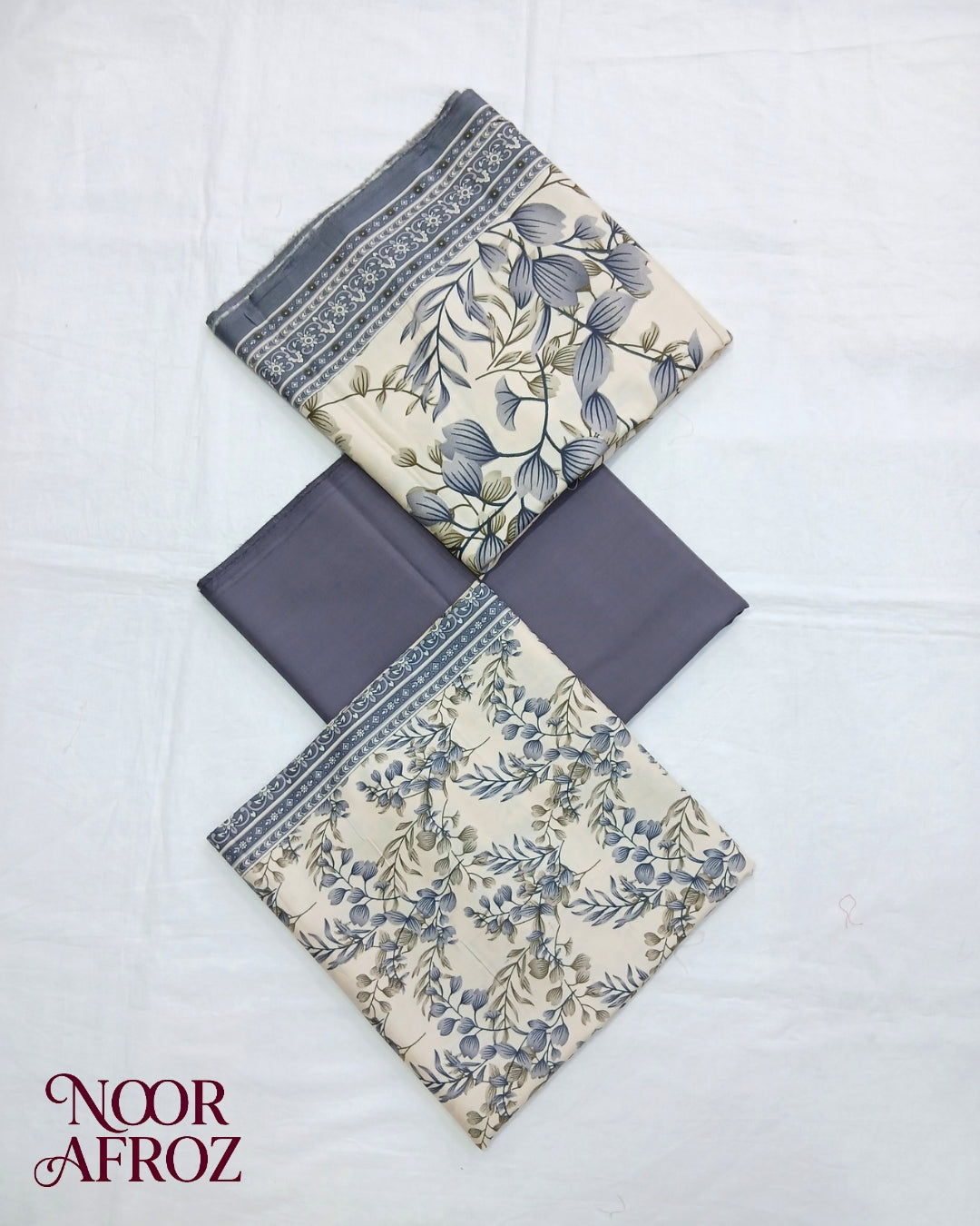 Noor Afroz Linen 3pc by Al-Hamra Textiles