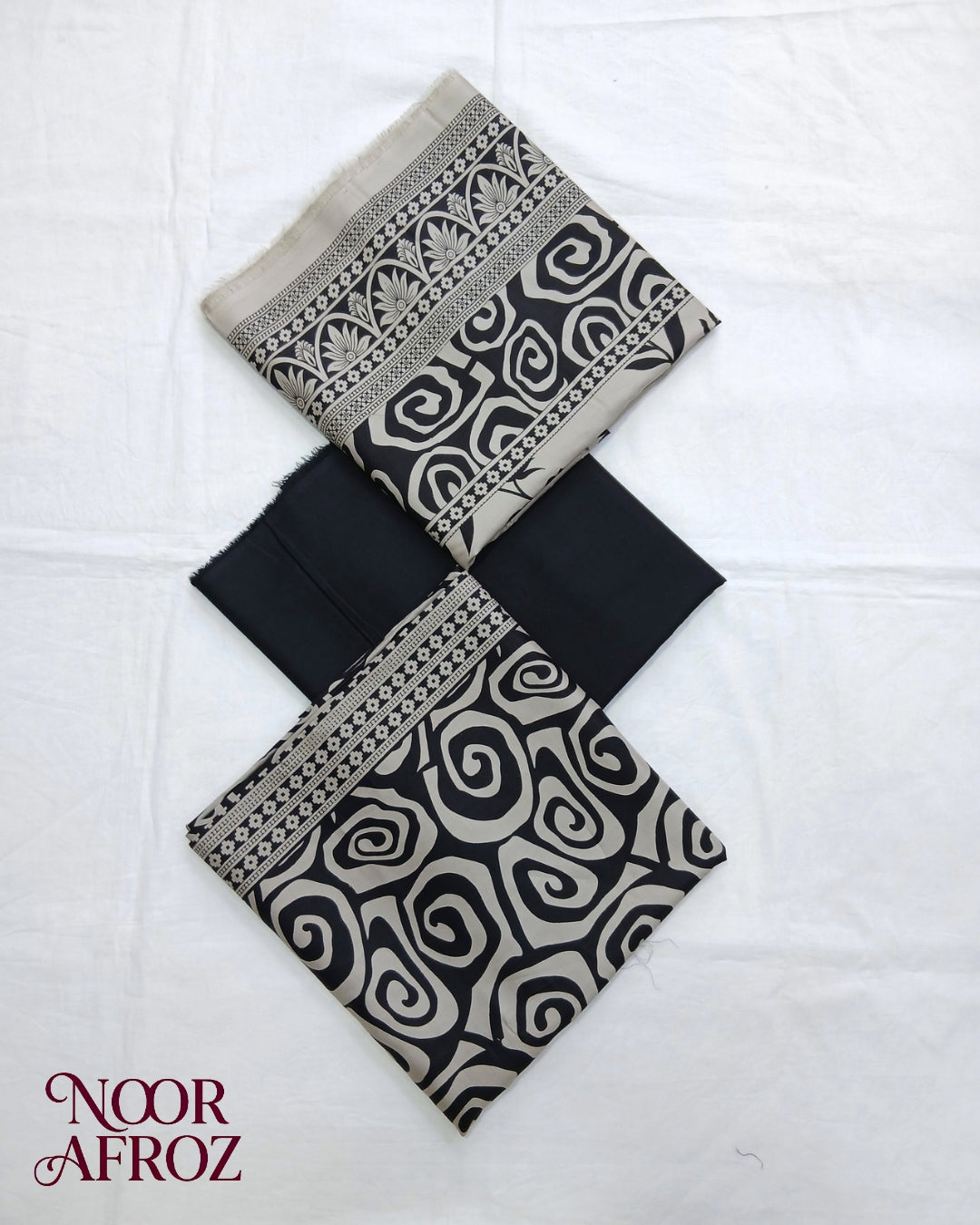 Noor Afroz Linen 3pc by Al-Hamra Textiles